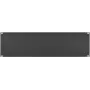 IT-BUDGET 19 inch tuščia panelė / stovo dangtelis - 3U - tvirta metalinė versija - juoda (90ITBBP3HES)