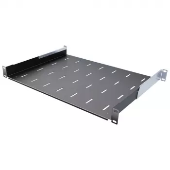 IT-BUDGET 19 inch serverio lentyna / prietaisų padėklas - 40 kg apkrova - 350 mm gylis - gylio reguliavimo tvirtinimas - juoda (90ITB19FB350S)