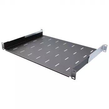 IT-BUDGET 19 inch serverio lentyna / prietaisų padėklas - 40 kg apkrova - 350 mm gylis - gylio reguliavimo tvirtinimas - juoda (90ITB19FB350S)