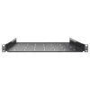 IT-BUDGET 19 inch serverio lentyna / prietaisų padėklas - 40 kg apkrova - 350 mm gylis - gylio reguliavimo tvirtinimas - juoda (90ITB19FB350S)