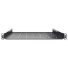 IT-BUDGET 19 inch serverio lentyna / prietaisų padėklas - 40 kg apkrova - 350 mm gylis - gylio reguliavimo tvirtinimas - juoda (90ITB19FB350S)
