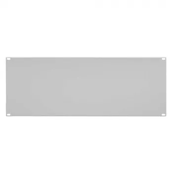 IT-BUDGET 19 inch stovo tuščia panelė 4U šviesiai pilka metalinė 90ITBBP4HEG