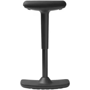TRENDOFFICE BY DAUPHIN to-swift sukamoji taburetė juoda (audinio sėdynė, poliruoto aliuminio pagrindas, 420-550 mm aukščio reguliavimas) 9299KGSFWKGSS73GSR10UGS165033
