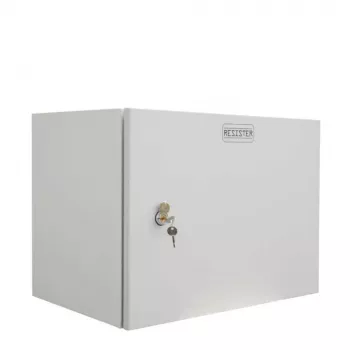 IT-BUDGET 19 inch sieninis tinklo spintelė Easy, 9U, 600x400mm, plieninės durelės, šviesiai pilka 90RR19CWV964MG