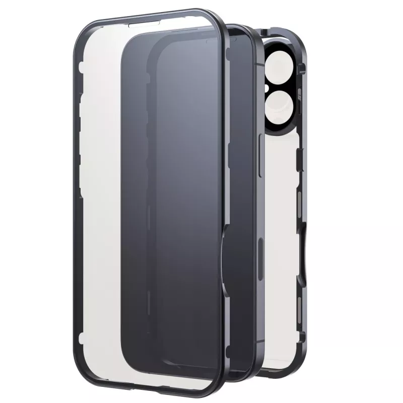 Black Rock Cover 360° Glass, skirta Apple iPhone 16, juodas 00228084
