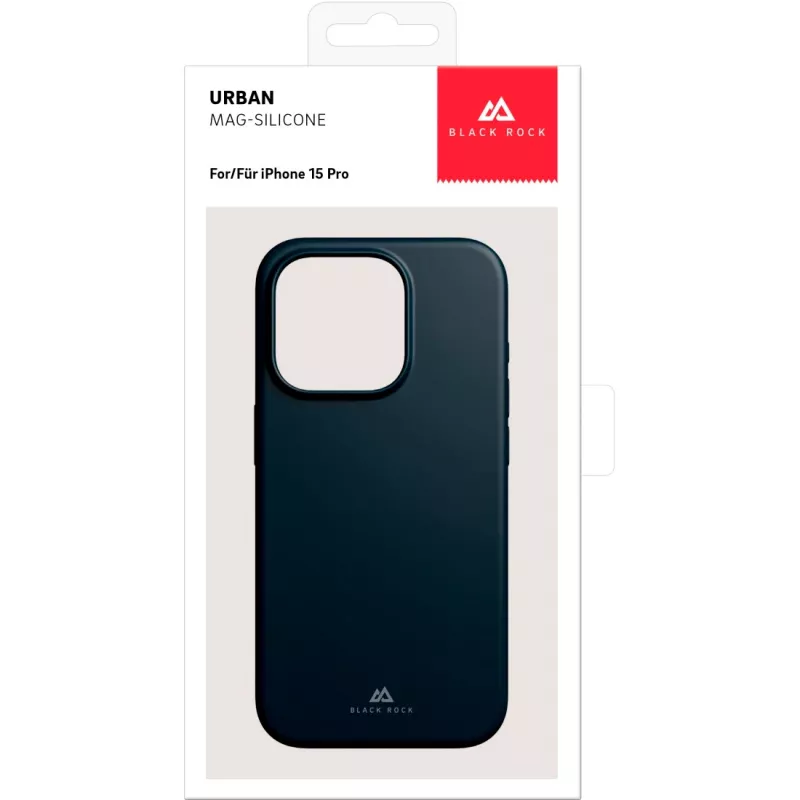 Black Rock Cover Mag Urban dėklas Apple iPhone 15 Pro, Midnight (00221277)