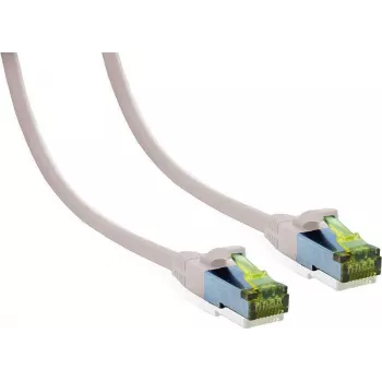 IT-BUDGET Full Copper Premium Patch Cable Cat.6A su Cat.7 Raw Cable 600 MHz Halogen-Free PoE+ 10Gbit/s baltas 2 m (90ITB6A7PK2W)
