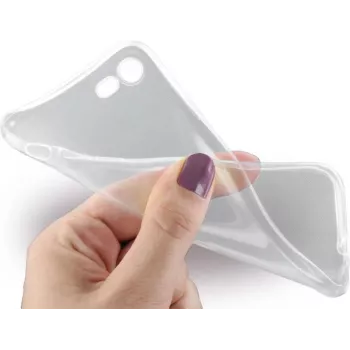 CYOO itin plonas TPU dėklas Apple iPhone 7/8 - permatomas