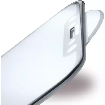 CYOO Premium Apple iPhone X 5D grūdinto stiklo ekrano apsauginė plėvelė - juoda