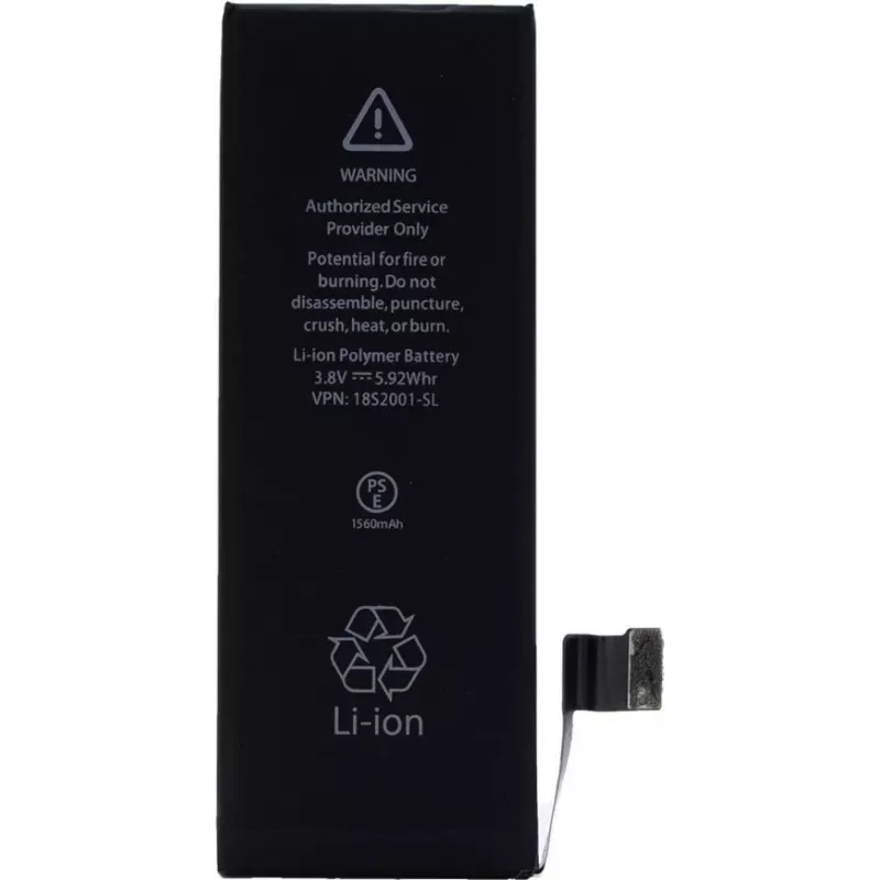 CYOO APN616-0669 ličio jonų polimero baterija, skirta Apple iPhone 5S – 1560 mAh, APN616-0669
