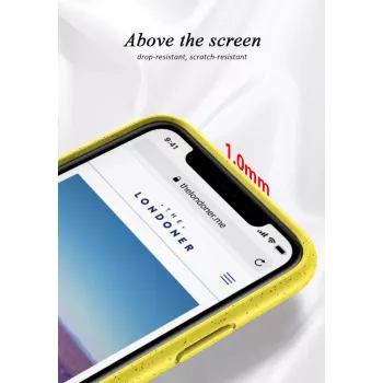 CYOO BioCase iPhone 11 Pro Max biologiškai skaidrus kietas dėklas juodas CY121589