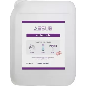 AESUB Violet Bulk 5L išnykstantis 3D skenavimo purškalas AESVB502