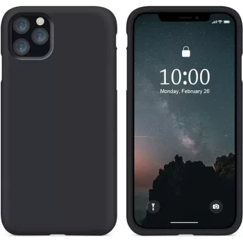 CYOO Premium skysto silikono dėklas Apple iPhone 12 mini 5,4 colio - juodas - kietas CY121872