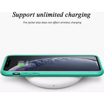 CYOO BioCase, skirta iPhone 12 mini 5,4 colio – mėlynas biologiškai skaidomas kietas dėklas CY121888