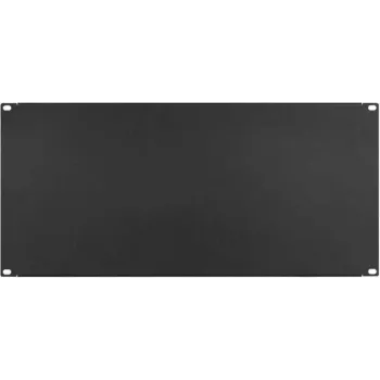 IT-BUDGET 19 inch tuščioji plokštė / stovo užpildymo plokštė - 5U - tvirta metalinė versija - juoda (90ITBBP5HES)