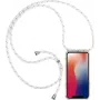 CYOO kaklo pakabukas su dirželiu iPhone 12/12 Pro 6,1 inch - baltas silikonas CY122106