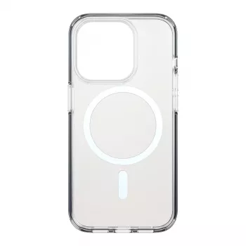 Black Rock Cover Mag Clear dėklas, skirtas Apple iPhone 15 Pro, permatomas (00221270)