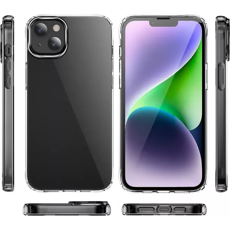 CYOO silikoninis dėklas Apple iPhone 15 Pro Max, permatomas CY123234