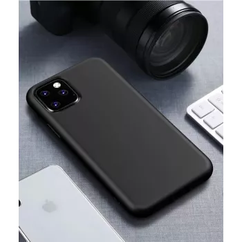 CYOO “BioCase” Apple iPhone 12 Pro Max dėklas - juodas, biologiškai skaidus, smūgiams atsparus dangtelis CY121897