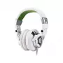 Thermaltake Tt eSPORTS Dracco baltos spalvos ausinės su 50mm tvarkyklėmis, dvigubu 3.5mm jungtimi, linijiniais valdikliais