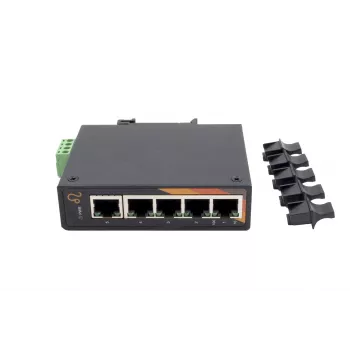 EXSYS EX-6220 5 prievadų Gigabit Ethernet komutatorius, nevaldomas, 10/100/1000 Mbps, metalinis korpusas