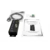 EXSYS USB 3.2 Gen1 7 prievadų pramoninis šakotuvas su DIN bėgio tvirtinimo rinkiniu ir 15kV ESD apsauga (EX-1187HMVS-2)
