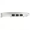 EXSYS EX-16500E-2 FireWire 1394a PCIe plėtimo kortelė, 3+1 prievadų, TI lustas