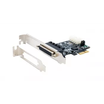 EXSYS EX-46022 PCIe 2S serijinė RS-232 plokštė su aštuonkojo kabeliu (EXAR lustas)