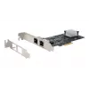 EXSYS Dual 5 Gigabit Ethernet PCIe x2 tinklo plokštė (Realtek RTL8126) EX-60152