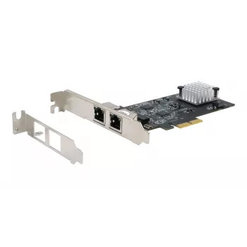 EXSYS Dual 5 Gigabit Ethernet PCIe x2 tinklo plokštė (Realtek RTL8126) EX-60152