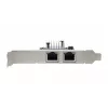 EXSYS Dual 5 Gigabit Ethernet PCIe x2 tinklo plokštė (Realtek RTL8126) EX-60152