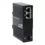 EXSYS EX-60344 2 prievadų PoE++ medijos konverteris 90W, SFP, -40°C iki +80°C
