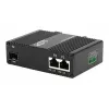 EXSYS EX-60344 2 prievadų PoE++ medijos konverteris 90W, SFP, -40°C iki +80°C