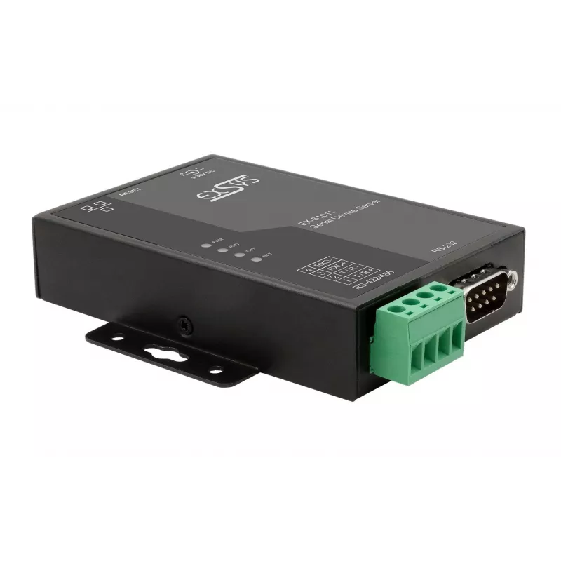 EXSYS EX-61011 Nuoseklaus įrenginio serveris RS-232/422/485 į Ethernet