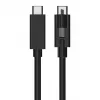 EXSYS USB 3.2 Gen 2x1 USB-C kabelis 1m juodas su vienu varžtu (EX-K1595V-1.0)