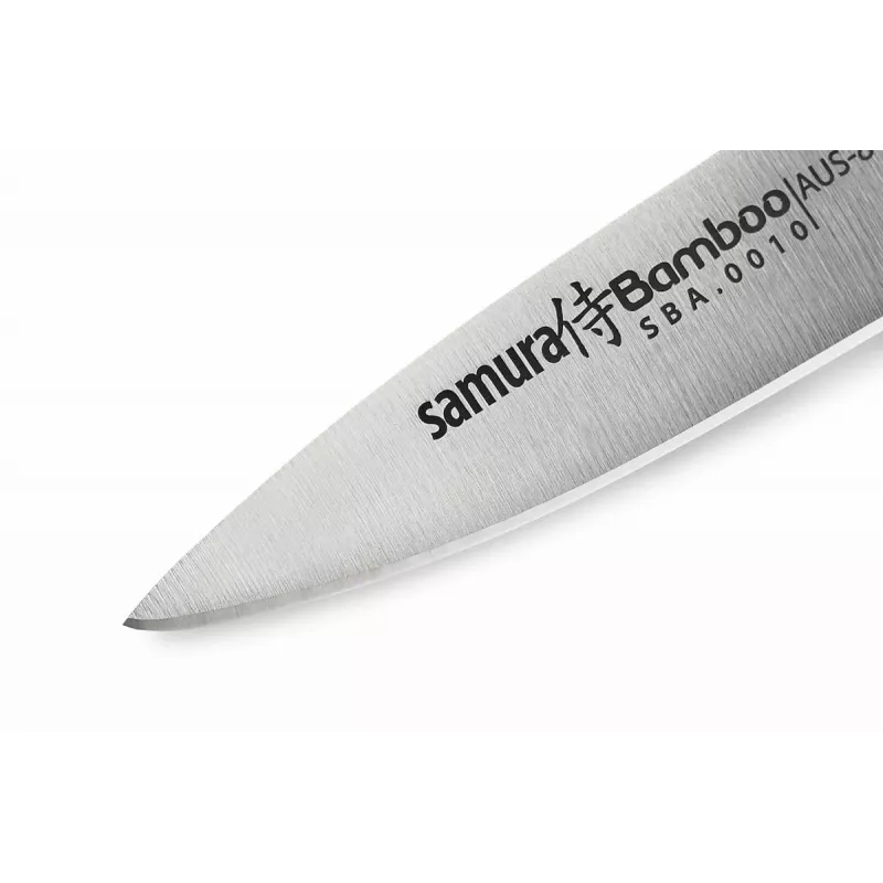 Samura Harakiri 80 mm smulkusis peilis AUS-8 nerūdijantysis plienas juodas