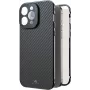 Black Rock Cover 360° stiklas, skirtas Apple iPhone 16 Pro Max, tikras anglies pluoštas (00228101)