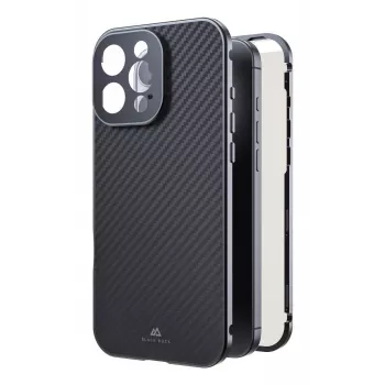 Black Rock Cover 360° stiklas, skirtas Apple iPhone 16 Pro Max, tikras anglies pluoštas (00228101)