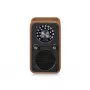 Sangean WR-9 nešiojamas FM radijas, tikro riešutmedžio korpusas, vintage dizainas, Bluetooth, 8W