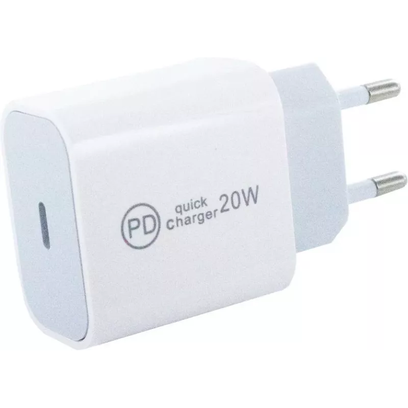 CYOO 20W USB-C sieninis įkroviklis su USB-C į Lightning kabeliu (CY123221)