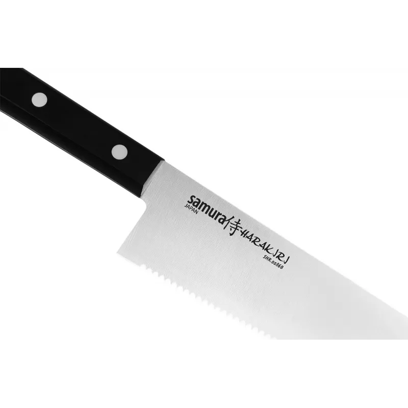 Samura Harakiri virėjo peilis 208 mm, AUS-8, ABS rankena (SHR-0086B)