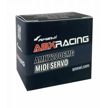 Amewi Midi-Servo AMXRacing AMHV2006MG Midi Analoginis Servo su Metalinėmis Pavaromis (28996)