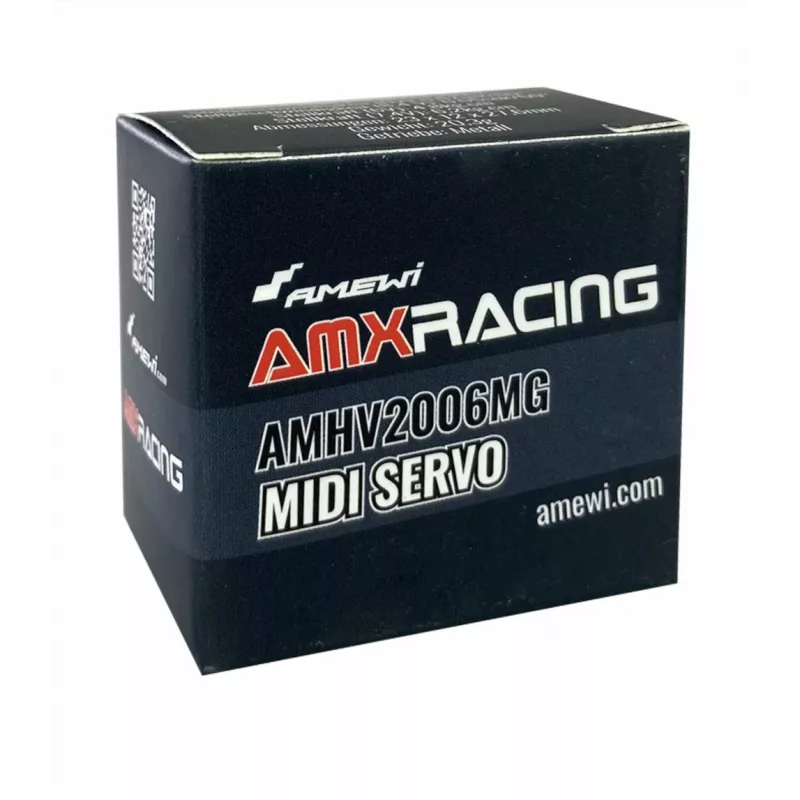 Amewi Midi-Servo AMXRacing AMHV2006MG Midi Analoginis Servo su Metalinėmis Pavaromis (28996)