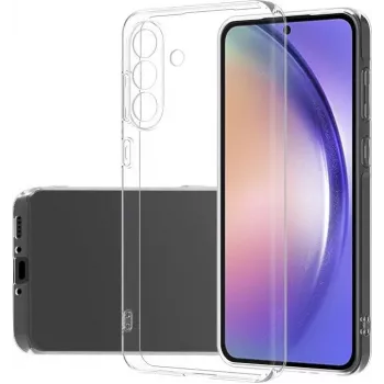 CYOO Crystal Clear dėklas, skirtas Samsung Galaxy A36 5G - permatomas TPU galinis dangtelis CY123985