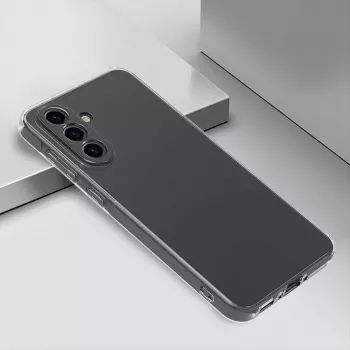 CYOO Crystal Clear dėklas, skirtas Samsung Galaxy A36 5G - permatomas TPU galinis dangtelis CY123985