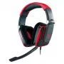 Thermaltake Tt eSPORTS SHOCK žaidimų ausinės - Royal Red, laidinės 3.5mm, ausis apgaubiančios, ištraukiamas mikrofonas, sulankstomos