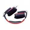 Thermaltake Tt eSPORTS SHOCK žaidimų ausinės - Royal Red, laidinės 3.5mm, ausis apgaubiančios, ištraukiamas mikrofonas, sulankstomos