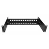 EXSYS DIN-Rail montavimo komplektas, 2U, 19 colių, 35mm DIN-Rail, juodas EX-6090