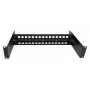 EXSYS DIN-Rail montavimo komplektas, 2U, 19 colių, 35mm DIN-Rail, juodas EX-6090
