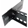 EXSYS DIN-Rail montavimo komplektas, 2U, 19 colių, 35mm DIN-Rail, juodas EX-6090